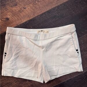 Tory Sport White Textured Tailored Tennis Warm Up Shorts Size Large